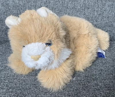 Vintage Spielzeug Katze von D.S. Nicholas s Ltd 11 Ins Blue Eyes Light Ginger