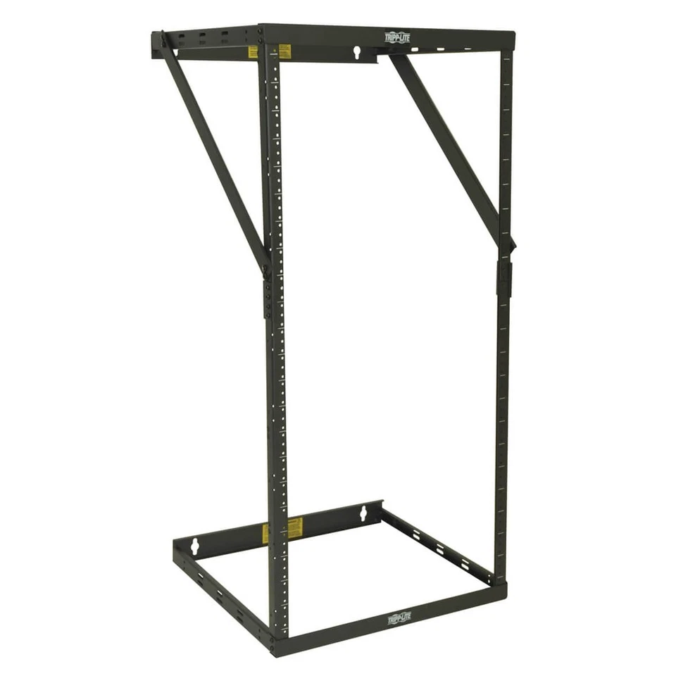 TRIPP LITE DATA CENTER SRWO8U22MD 8U 12U 22U 2 Post Open Frame Rack Cabinet - Image 3 of 3