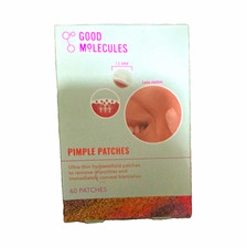 Good Molecules Pimple Patches Ultra-Thin Hydrocolloid for Acne, 60 Count