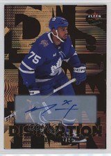2023-24 Upper Deck Fleer Ultra Distortion Auto Ryan Reaves #DS-4 Auto 0me2