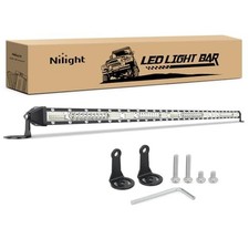 Slim LED Light Bar 40 Inch 104LED Single Row Spot White 40Inch 104LED Slim