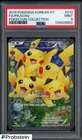 2016 Pokemon Korean XY Pokekyun Collection #010 FA Pikachu PSA 9 MINT