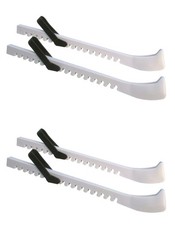 A R Sports Hockey Bladegards Skate Guard - White 2-Pack