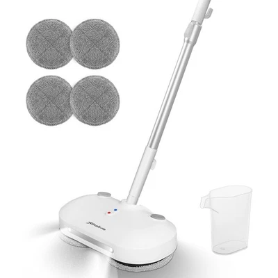 Stelive 1000W Electric Steam Mop with 4 Rotating Pads – Hard Floor Cleaner 450ML - image 1 of 4