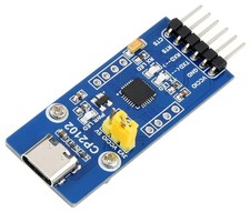 Waveshare CP2102 USB-C zu UART Modul, LED-Ind...