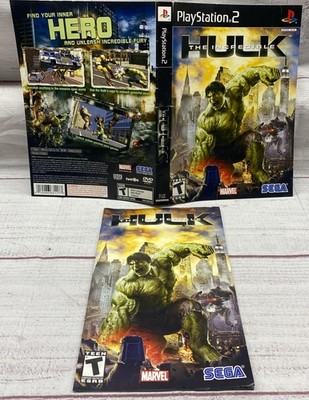 Manual & Artwork for The Incredible Hulk: Ultimate Destruction-PlayStation 2 PS2