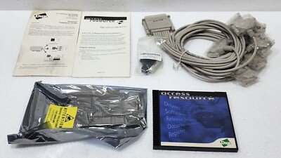 DIGI 70000738 50000342 55000405 ACCELEPORT 8E ISA w/ DB25 CABLE REV:K
