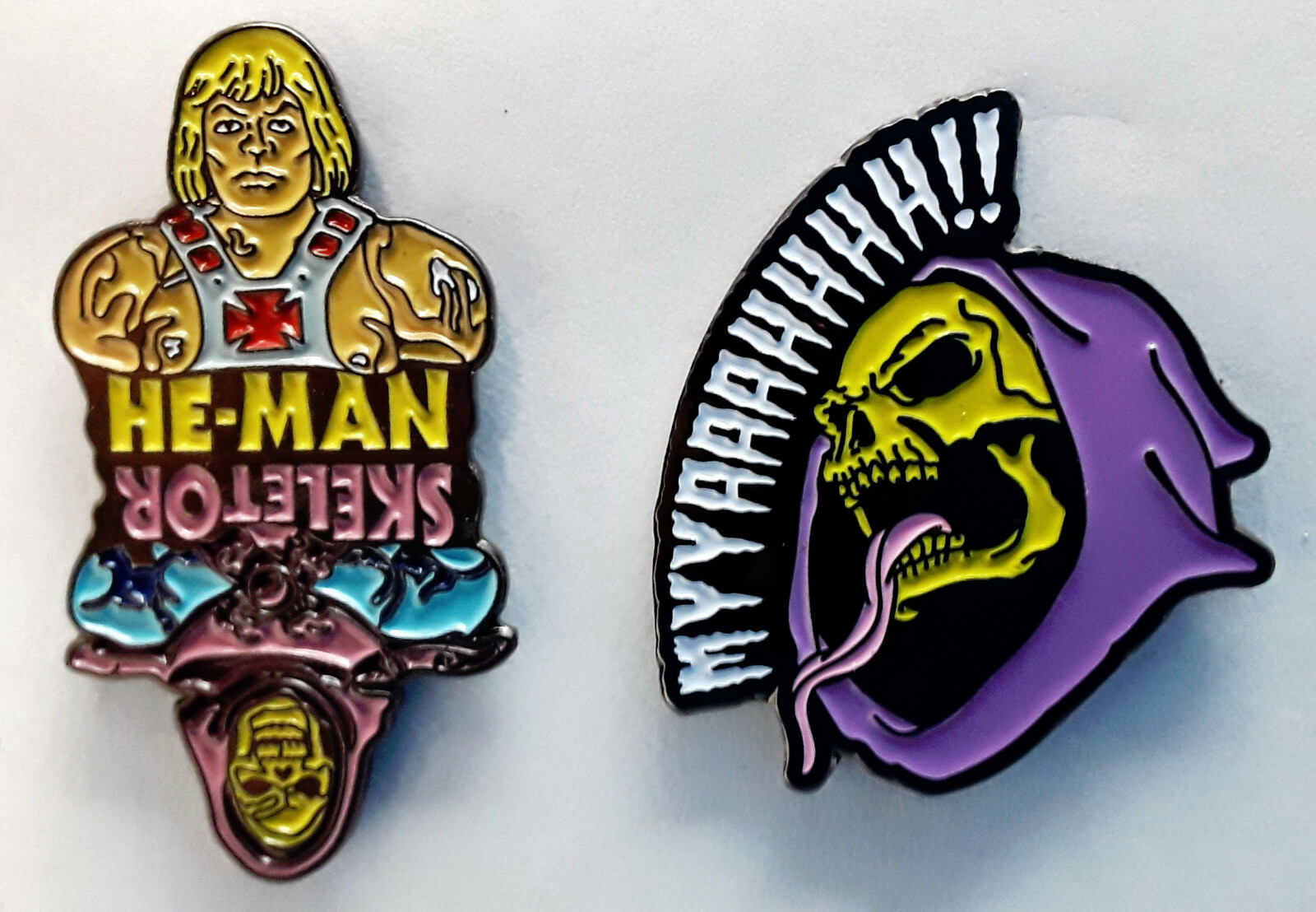 He-Man Cartoon Series Metal Pin Collection — Your Choice