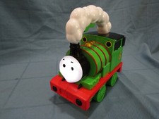 Thomas  Friends Light-Up Talking Percy the Train Flashlight Mattel 2009 Q