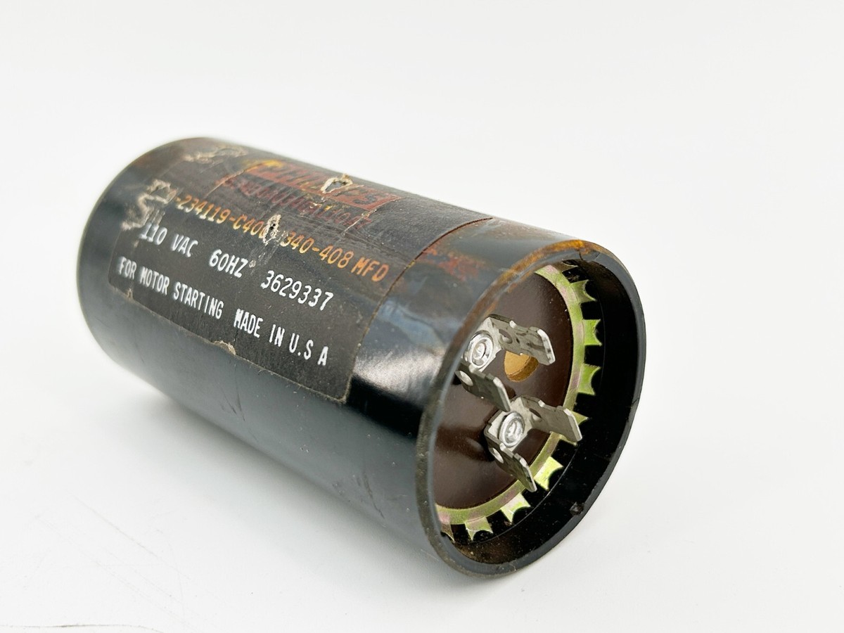 Condensateur De Démarrage Moteur Philips 227µF 125VAC - 189-227 MFD, 110-125VAC - Neuf