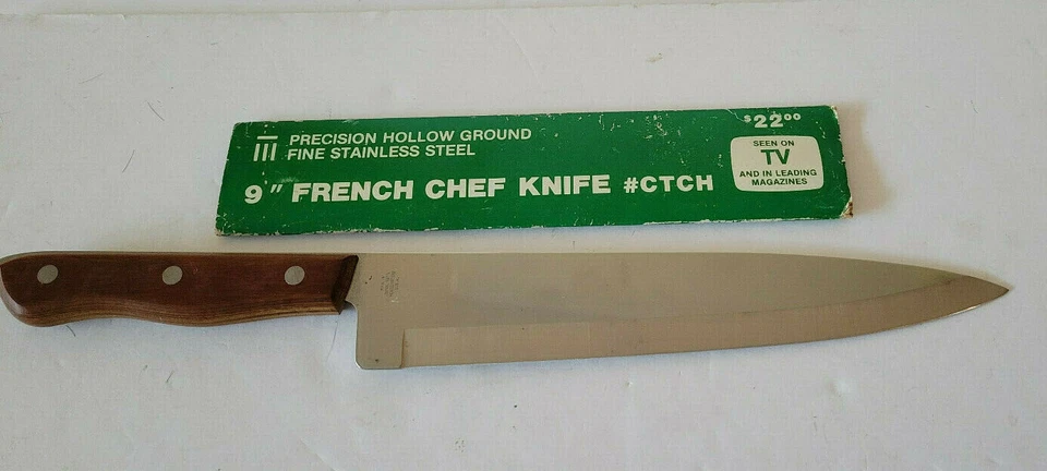 Colección de cuchillos de colección Researchner Old Homestead Chicago cubiertos Old Hickory Foto 4 de 4