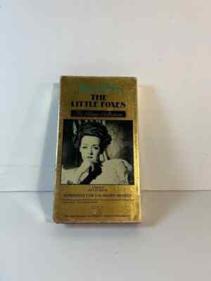 The Little Foxes VHS 1985 Samuel Goldwyn Bette Davis Classic Collec Rare HTF Gol