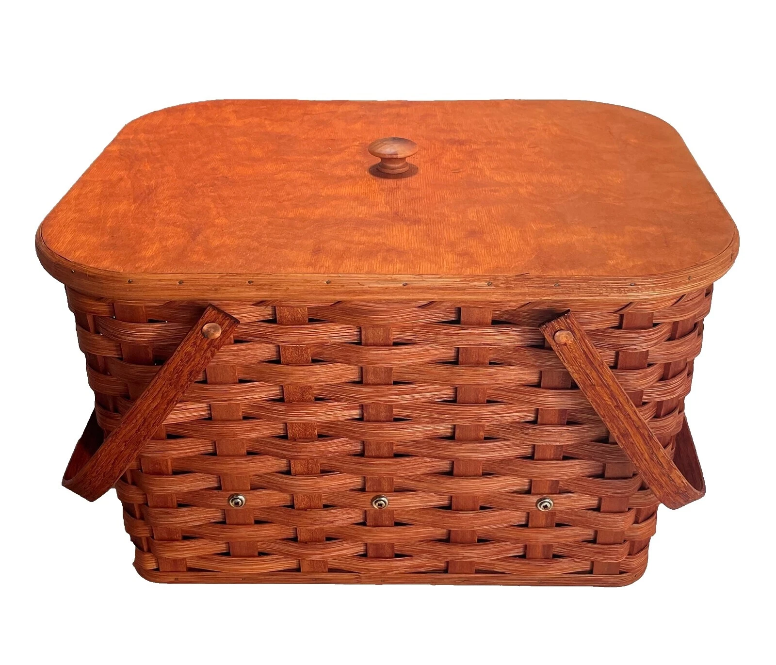 Wooden Storage Baskets Farmhouse Décor Baskets