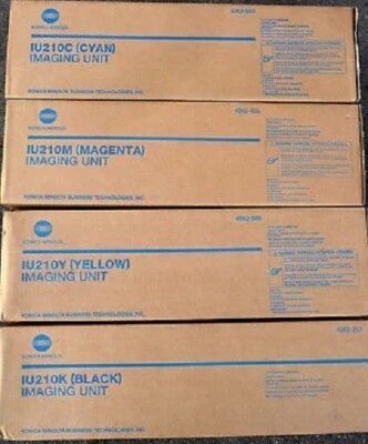 KONICA MINOLTA Original Tambor De Imagen Konica Bizhub C240 C250 C252 / IU210 K/C/M/Y