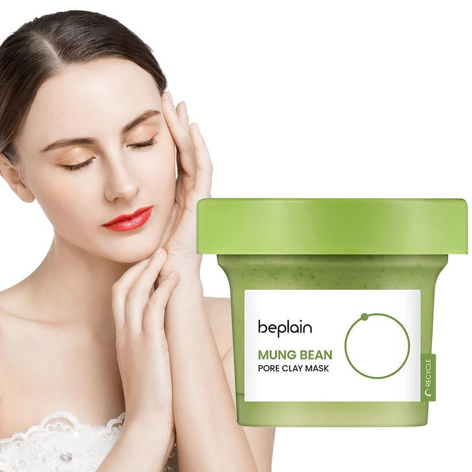 BEPLAIN Mung Bean Pore Cleansing Mud Mask 120g for Improving Enlarged Pore V4S8 - Image 4 of 4