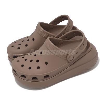 crocs サイプラス モカブラウン Size7 Crocs Crush Clog Latte Men Unisex Slip On Casual LifeStyle Sandal