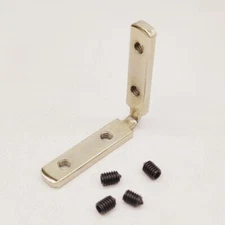 L-Shape Interior Joint Bracket, 20Pcs Inside Connectors w M4 Screws 2020 Series