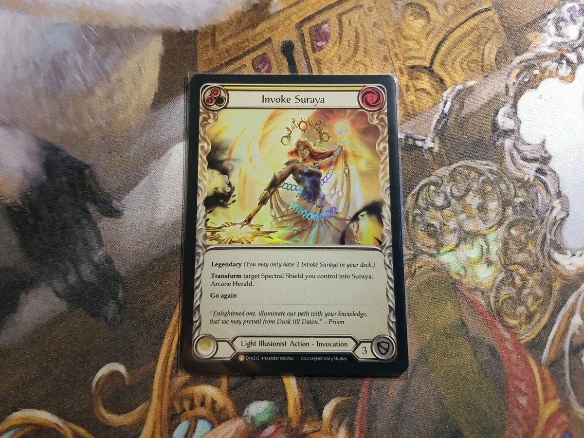 マジック：ザ・ギャザリング invoke suraya rainbow foil マジック：ザ・ギャザリング invoke suraya rainbow foil Cold