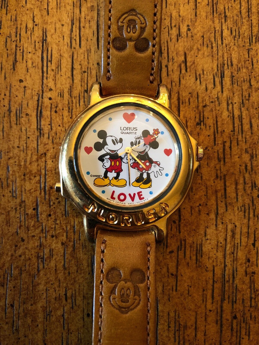 Antique Disney Mickey And Minnie Mouse Watch With Music | eBay display picture 1