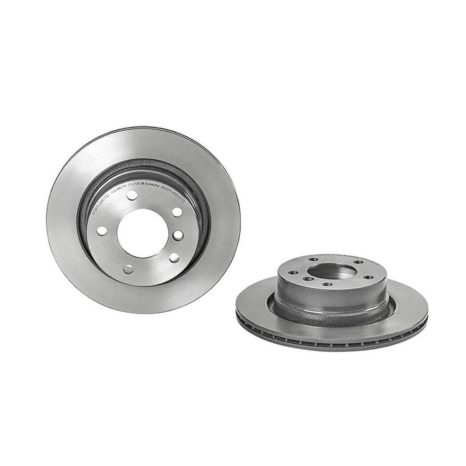 Juego de rotores de freno traseros Brembo de alto rendimiento OE para BMW Z4 2004 Foto 2 de 4