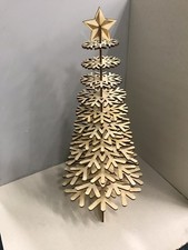 Christmas Tree Ornament laser cut 