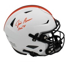 Jim Brown Signed Cleveland Browns Speed Flex Authentic Lunar Helmet with HOF