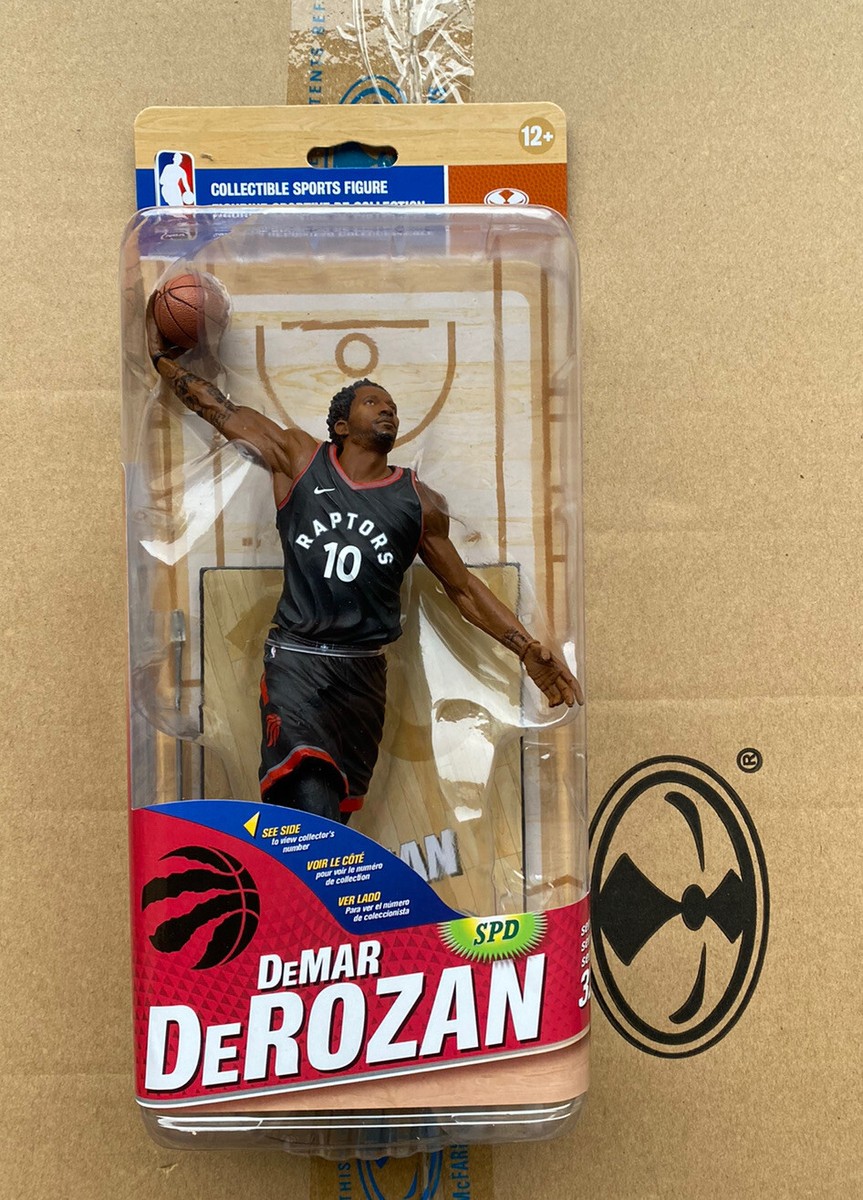 NBA SERIES 32 DEMAR DEROZAN MCFARLANE BLACK JERSEY ROOKIE FIGURE