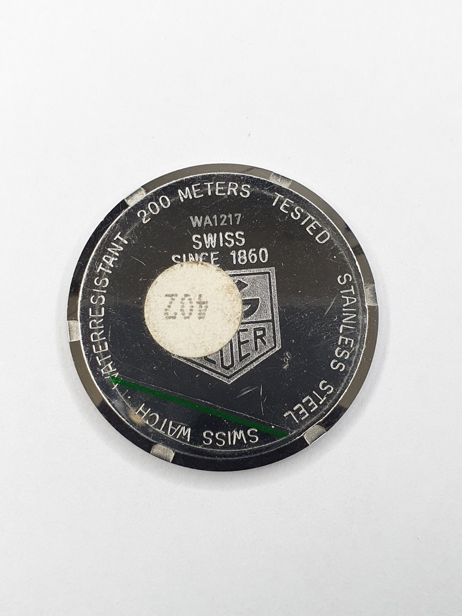 TAG Heuer Formula 1 WA1217 Caseback - Parts | eBay