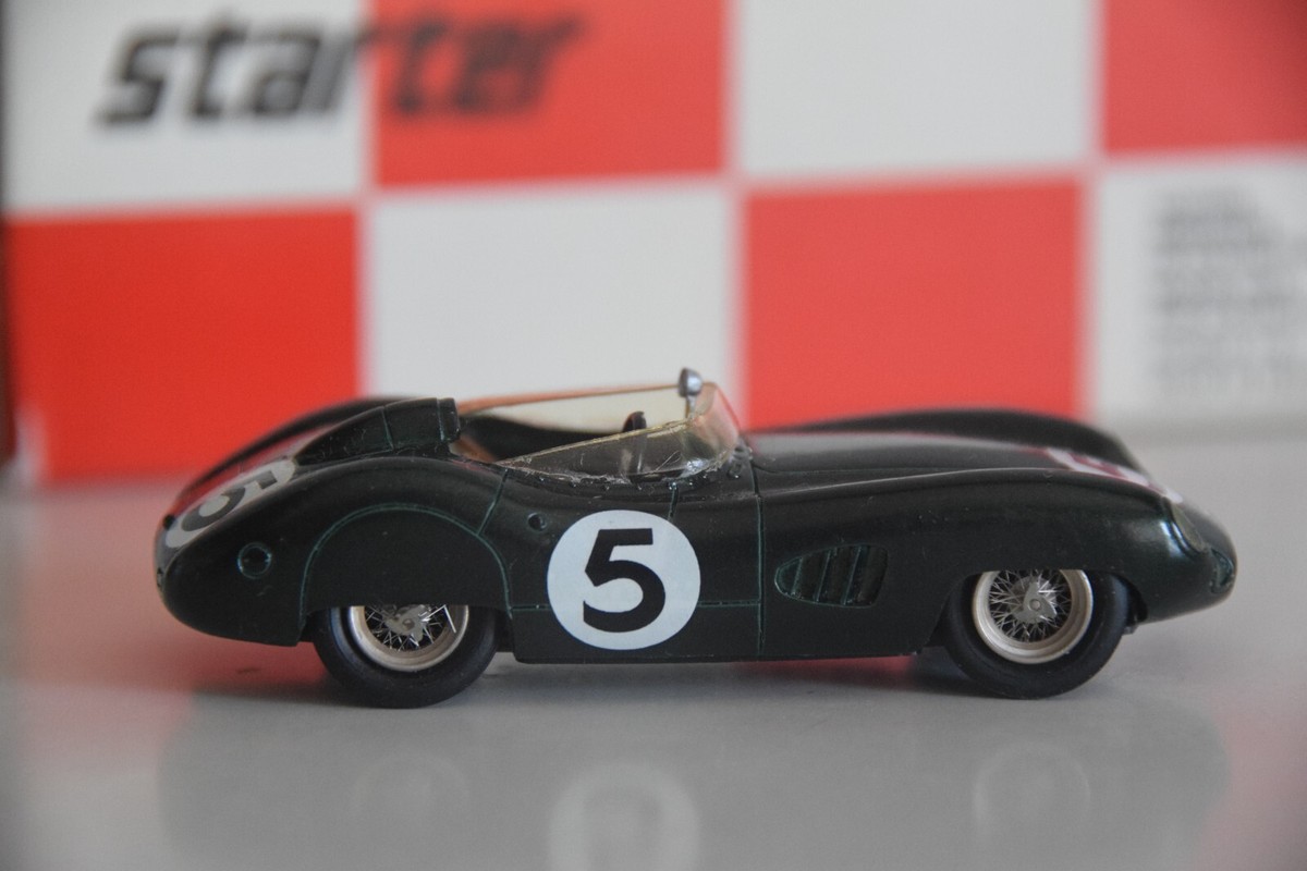 STARTER ASTON MARTIN DBR1 #5 LE MANS 1959 HANDBUILT BOXED 1