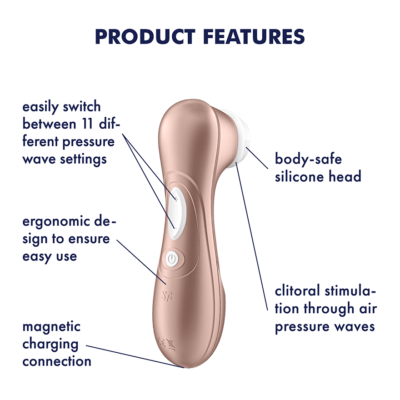 Satisfyer Pro 2 Vibrator💋Clitoral Orgasm G-Spot Massager Rechargeable Sex  Toy