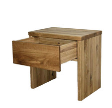 Comodino in legno massello rovere selvatico massello oliato consolle comodino comodino