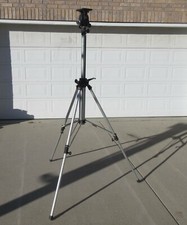 Vintage Majestic Heavy Duty Tripod Model 3300 w 1400 Gear Head Modern Builders