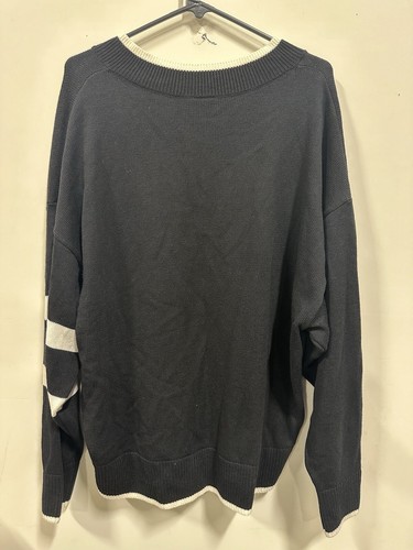 Nike Trend Retro V-Neck Sweater Cargo Knit Men Size M. - Picture 3 of 7