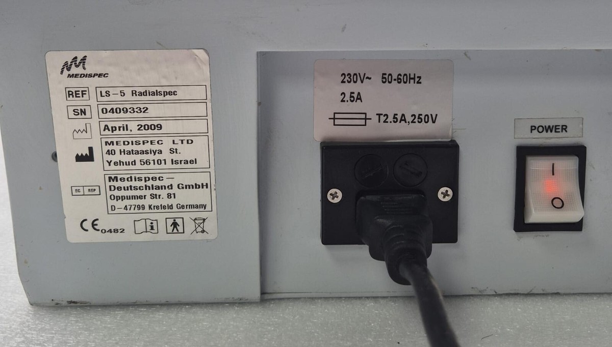 Medispec LS-5 Radialspec (ESWT) & Applicator (button version