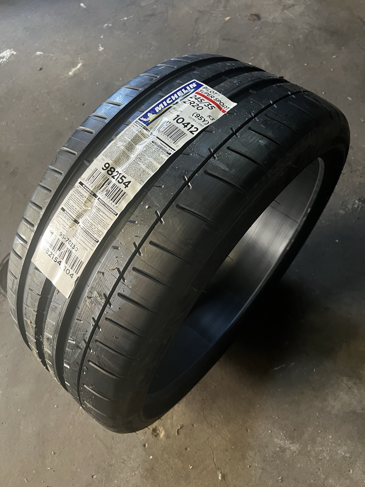 245/35ZR20 Michelin Pilot Super Sport | eBay