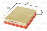 Valeo Luftfilter 585315 FüR Hyundai KIA