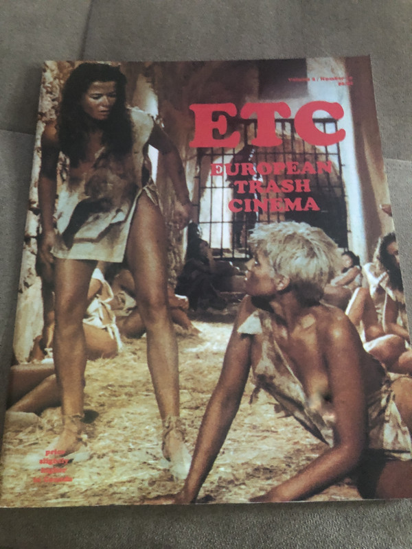 Film Magazine EUROPEAN TRASH CINEMA #10 - EURO CRIME ANTONIA PICA  1994
