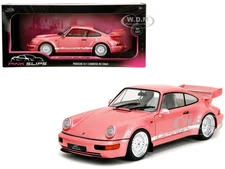 PORSCHE 911 CARRERA RS (964) PINK 1/18 DIECAST MODEL CAR BY JADA 35727
