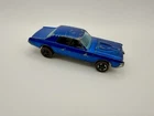 Hot Wheels Redline Custom Cougar - HK Blue with Tan Interior