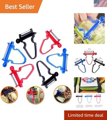 Trio Peeler Slicer Set of 3 -  Stainless Steel Fruit & Vegetable Tools