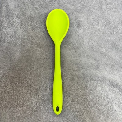 CORE Kitchen Utensil Silicone Cooking Basting Spoon Bright Green 11'' DBC30610