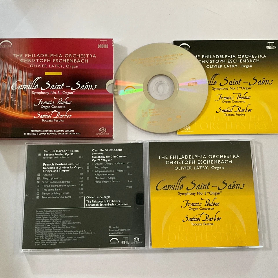 SACD 2 CLASSICAL CDs: Ondine – ODE 1094-5 + CORSACD16016 - Image 3 of 4
