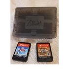 Nintendo Switch Zelda Breath of the Wild & Skyward Sword HD with Zelda Case