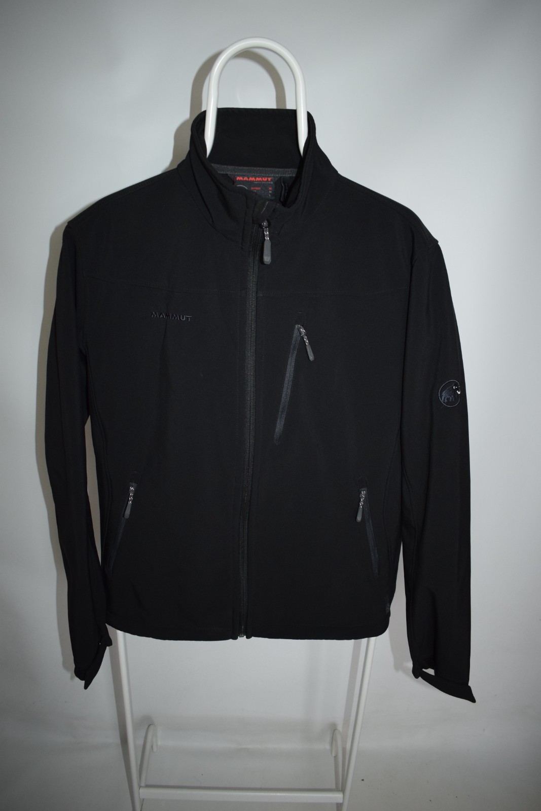 Mammut SOFtech Softshell Jacket Full Zip Black 3 … - image 1