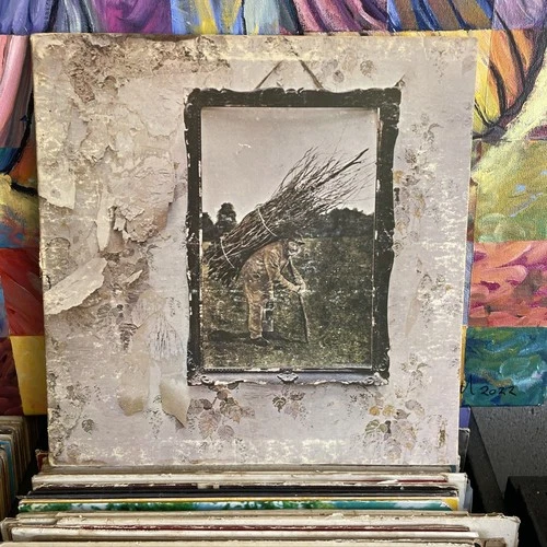 Led Zeppelin IV ZOSO Atlantic Records 1971 SD 19129 LP Album Vinyl Classic Rock
