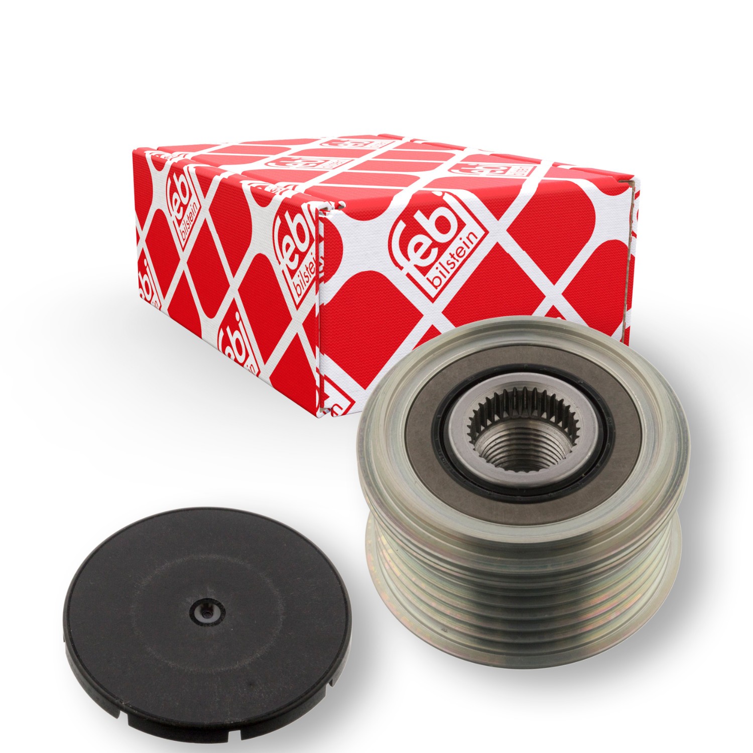 Overrunning Alternator Pulley fits NISSAN 370Z Z34 3.7 2009 on VQ37VHR Clutch