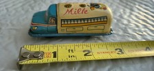 Vtg. Friction Tin Litho Toy Milk Truck. Japan. EXCELLENT CONDITION