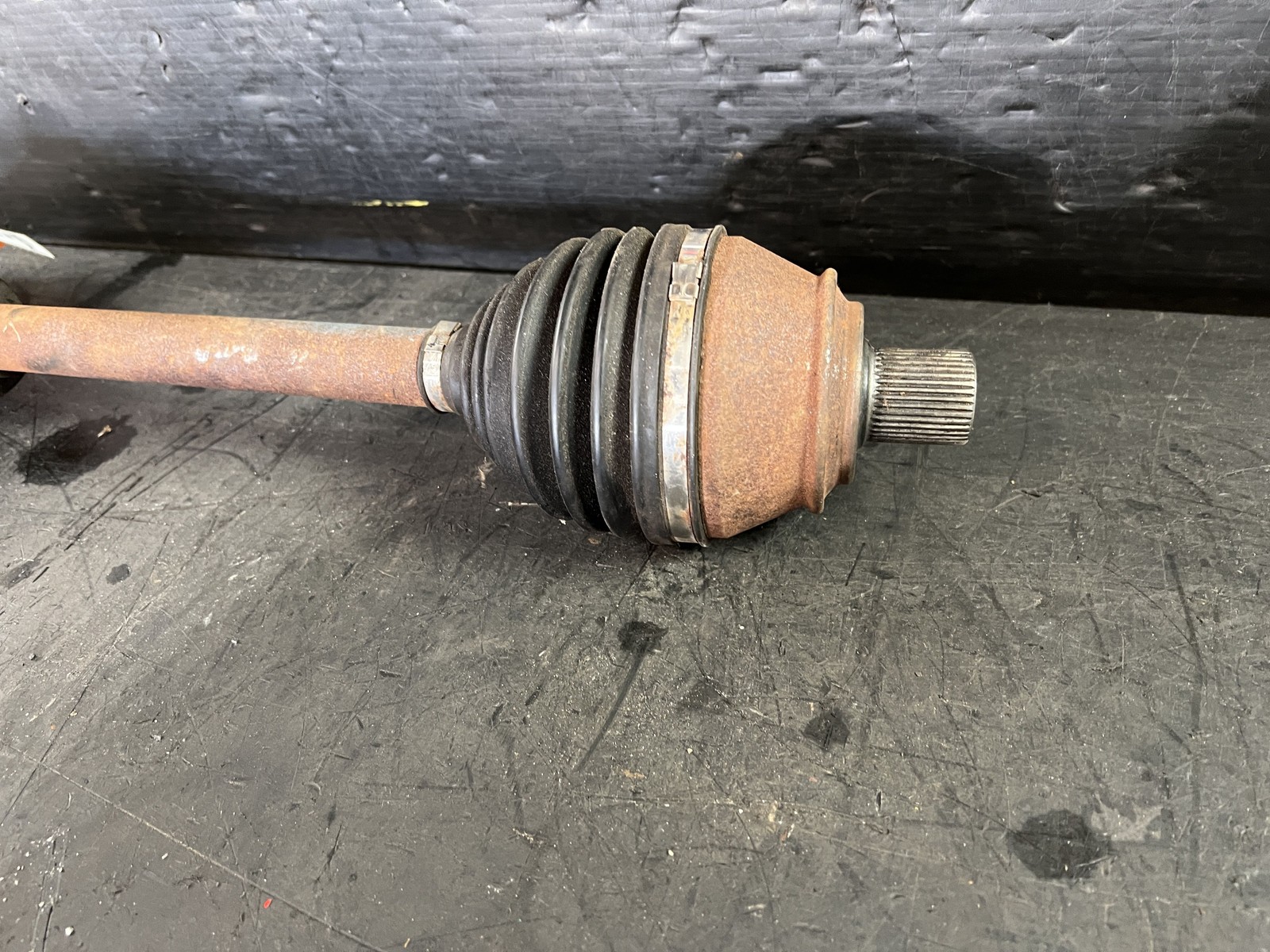 03-12 BENTLEY CONTINENTAL 6.0 FRONT DRIVER LEFT CV AXLE SHAFT