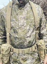 Ukrainian Army Tactical Combat Belt Rig Harness | Military Gear MOLLE