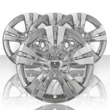 Set Of Four 17 Chrome Abs Wheel Skin Covers For 2010-2015 Chevy Equinox
